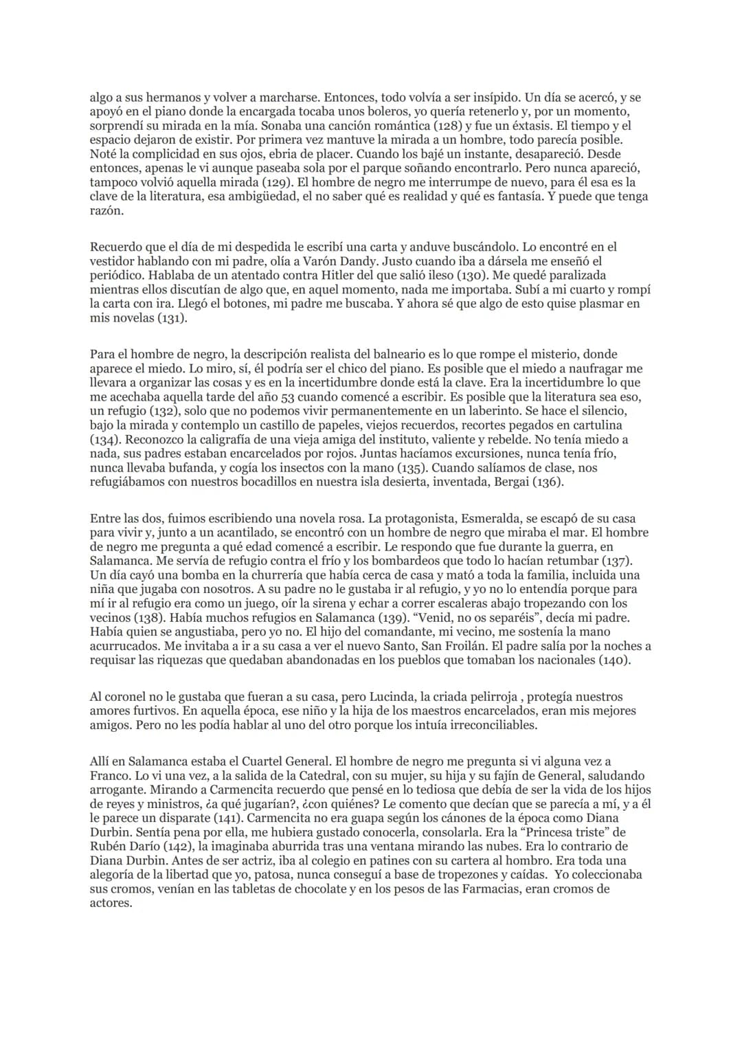 EL CUARTO DE ATRÁS
CARMEN MARTÍN GAITE
CAPITULO 1
En el primer capítulo del libro, la protagonista, Carmen, esta tratando de conciliar el su