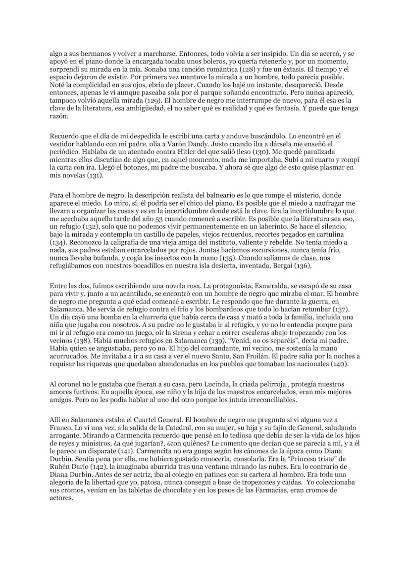 EL CUARTO DE ATRÁS
CARMEN MARTÍN GAITE
CAPITULO 1
En el primer capítulo del libro, la protagonista, Carmen, esta tratando de conciliar el su