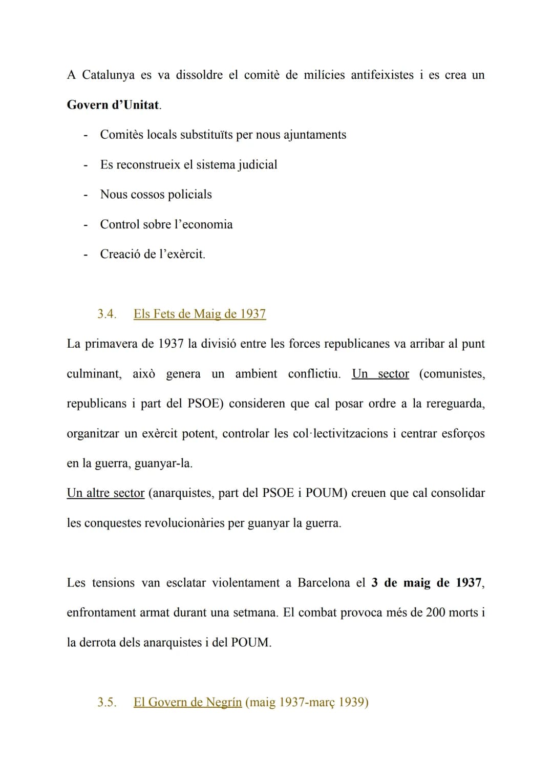 1.
5- LA GUERRA CIVIL (1936-1939)
-
Les Causes
1.1. El Front Popular
Després de la victòria electoral de febrer de 1936, el Front Popular co