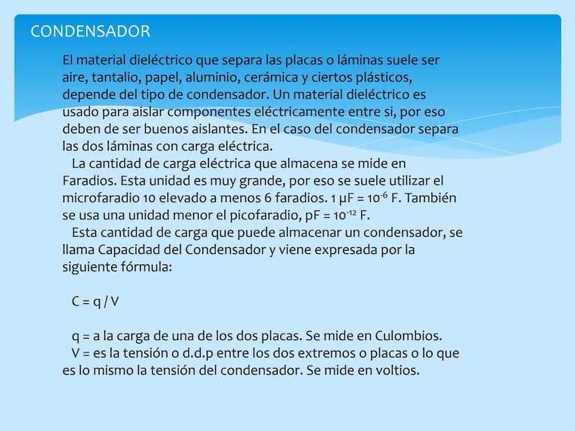 
<p>En este documento explicaremos algunos conceptos básicos de electrónica, así como los componentes más comunes utilizados en circuitos el
