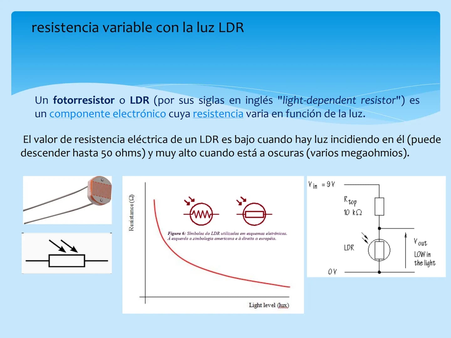 
<p>En este documento explicaremos algunos conceptos básicos de electrónica, así como los componentes más comunes utilizados en circuitos el