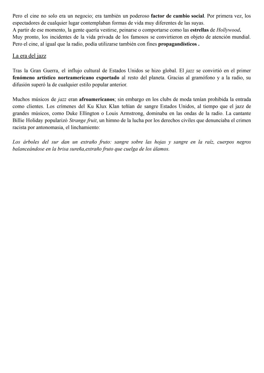 # Tema 6. El periodo de entreguerras. Los felices años 20

Transformaciones económicas

La Gran Guerra cambió la forma de concebir el papel 