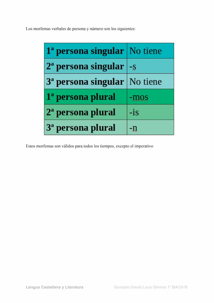 Las categorías gramaticales
1. El Sustantivo
Los sustantivos (también llamados nombres) son palabras con las que designamos y
clasificamos l