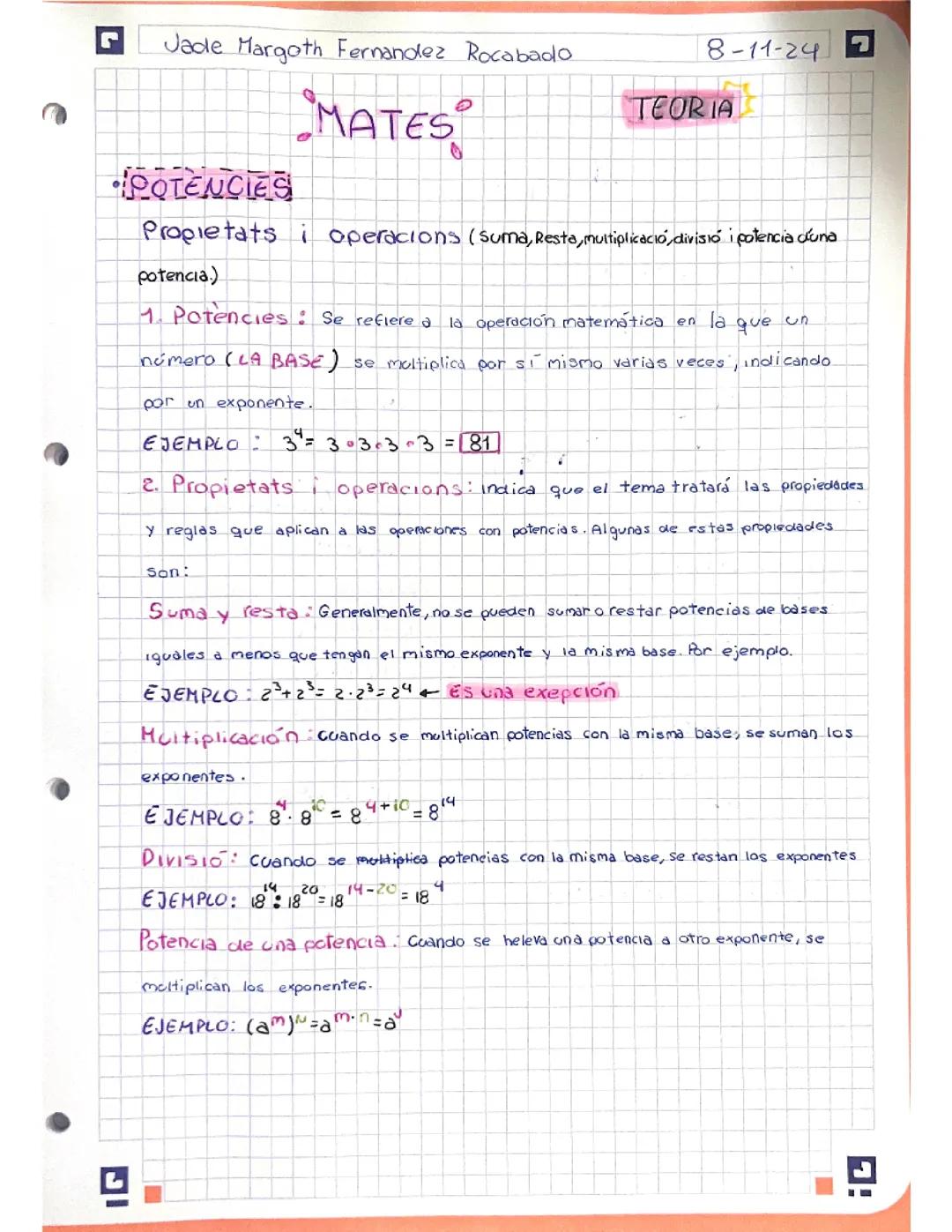 Potencias