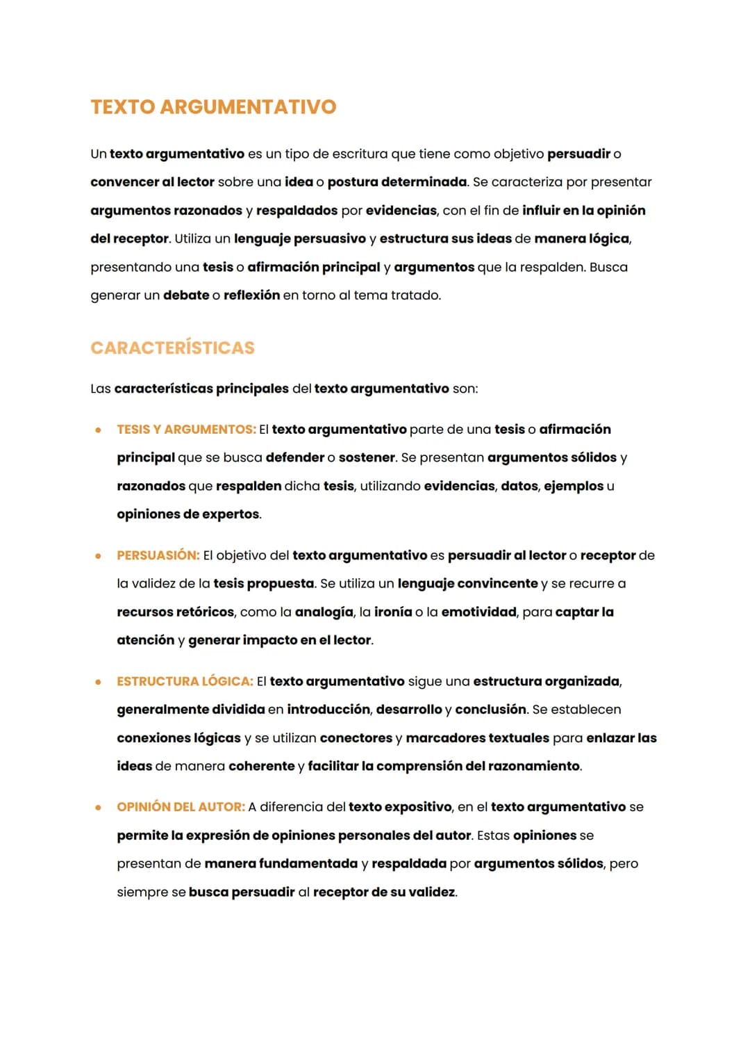 TEXTO EXPOSITIVO Y
ARGUMENTATIVO
EL TEXTO EXPOSITIVO
Un texto expositivo es un tipo de escritura que tiene como objetivo informar o explicar