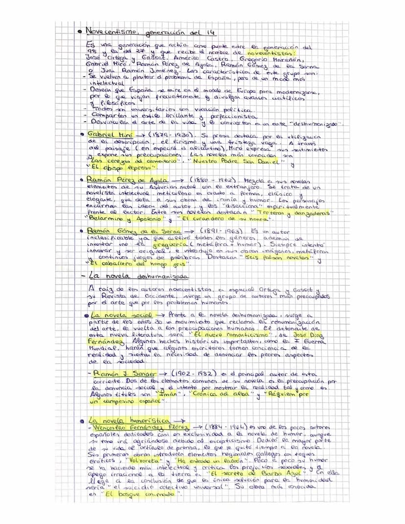 
<p>La novela en este período es el reflejo de muchas cosas. Los autores se enfocan en la reflexión sobre la historia de la decadencia, el h