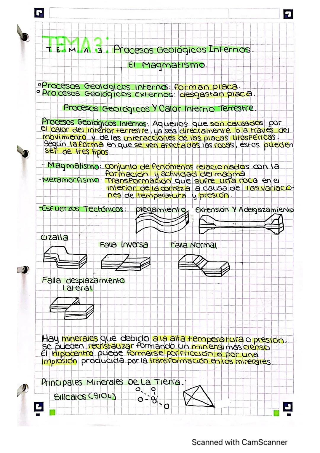 Resumen Completo de Geología de Primero
