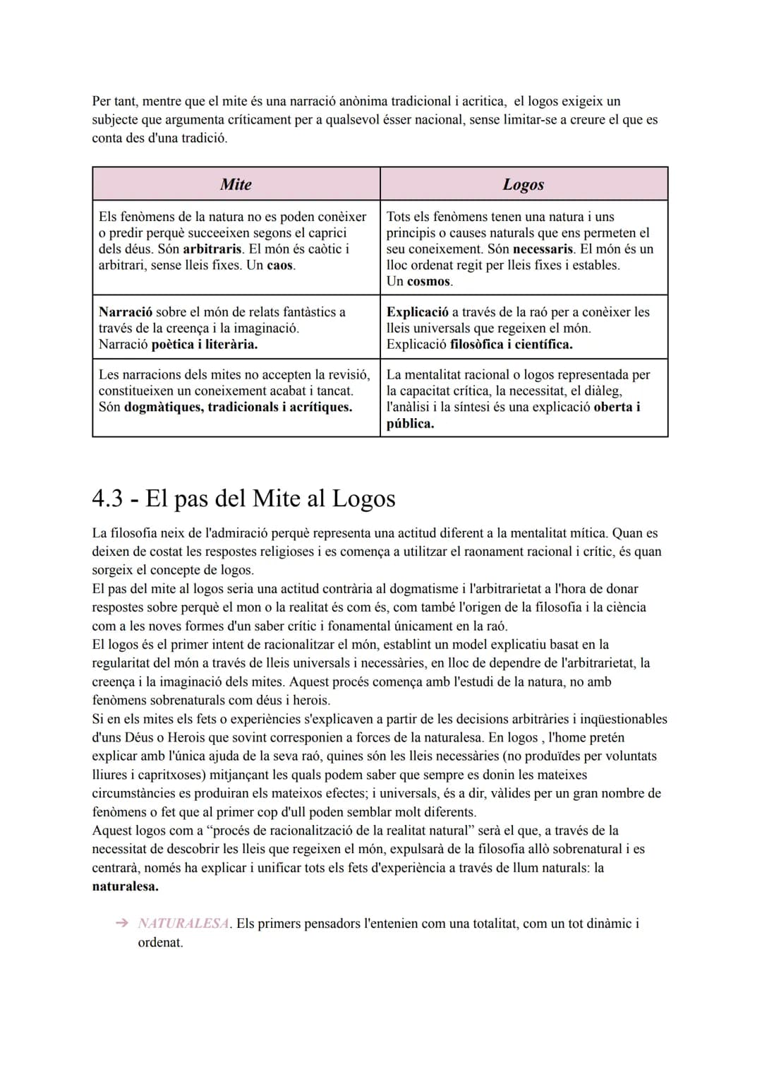 UD 1: QUÈ ÉS LA FILOSOFIA?
El saber filosòfic
La filosofia és un saber radical i crític que, a través de les seves preguntes, ens obliga a
r