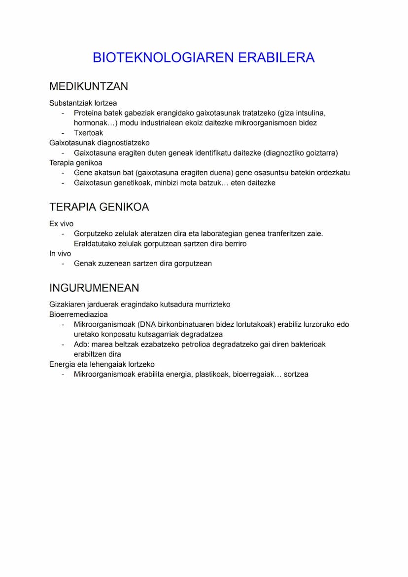 DNA
INFORMAZIO ETA MANIPULAZIO
GENETIKOA
Azido nukleikoa: ADN eta RNA
DUA
Zelulen informazio genetikoa gordetzen duen molekula
Bizidun guzti