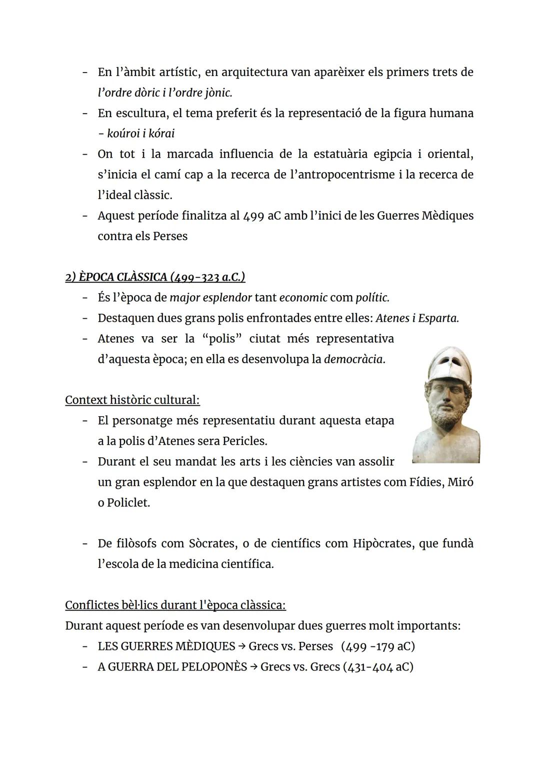 # CARACTERÍSTIQUES GENERALS DE L'ART GREC

- Bellesa
- Harmonia
- Equilibri
- Proporció
- Perfecció
- Racionalitat
- Antropocentrisme

"L'ho