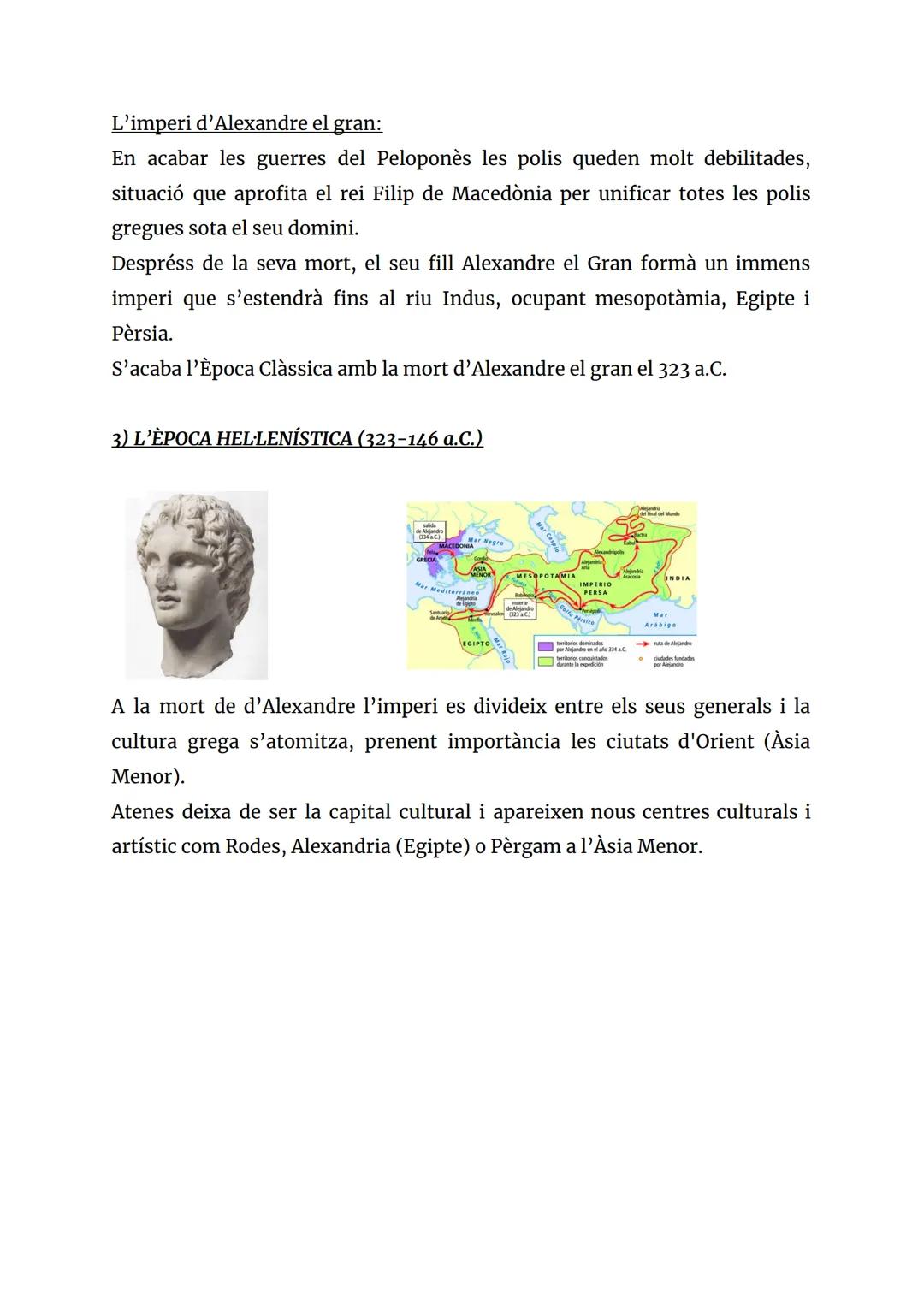 # CARACTERÍSTIQUES GENERALS DE L'ART GREC

- Bellesa
- Harmonia
- Equilibri
- Proporció
- Perfecció
- Racionalitat
- Antropocentrisme

"L'ho