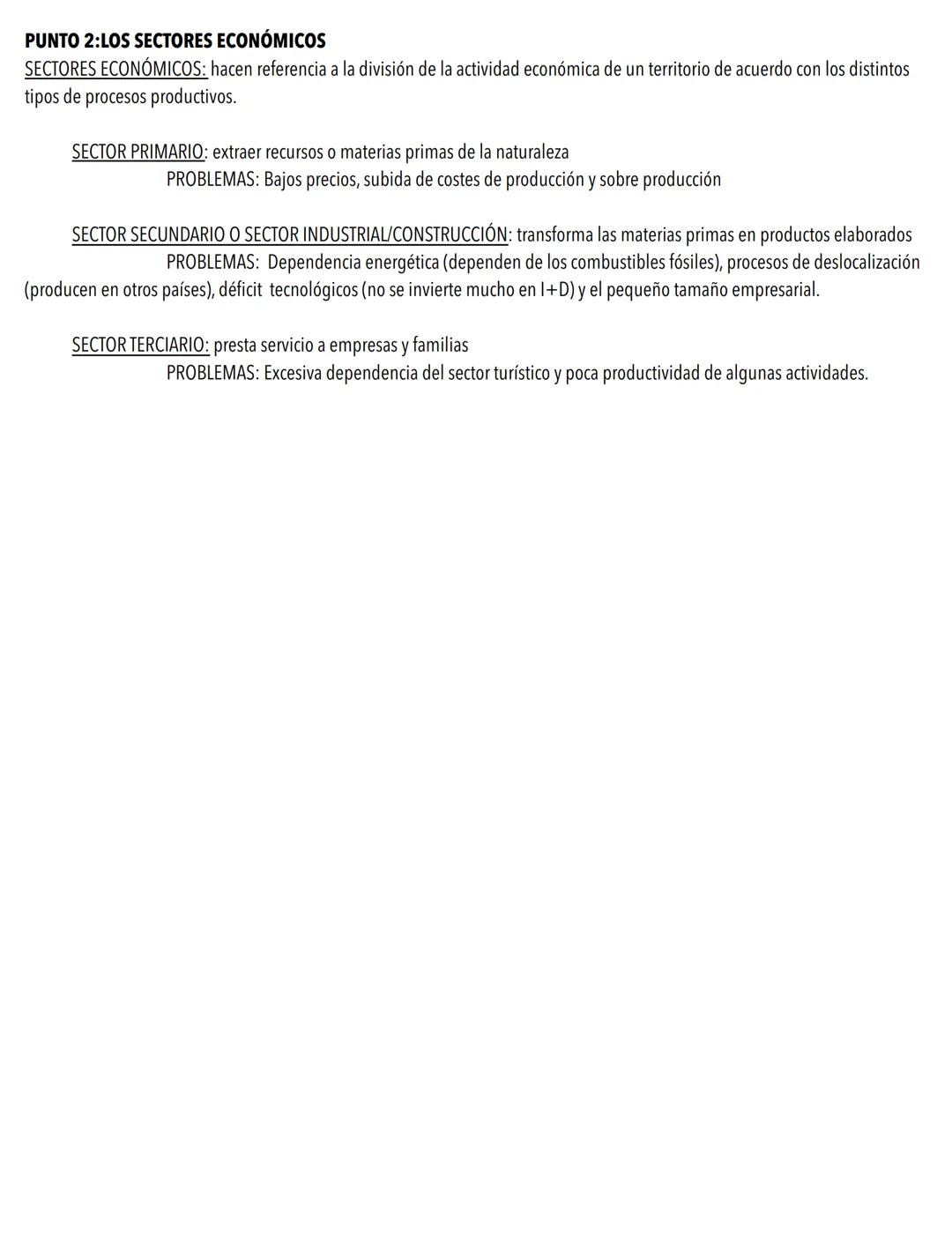 PUNTO 1: LOS FACTORES DE PRODUCCIÓN: RECURSOS NATURALES, TRABAJO Y CAPITAL.
RECURSOS PRODUCTIVOS O FACTORES DE PRODUCCIÓN: Son los elementos