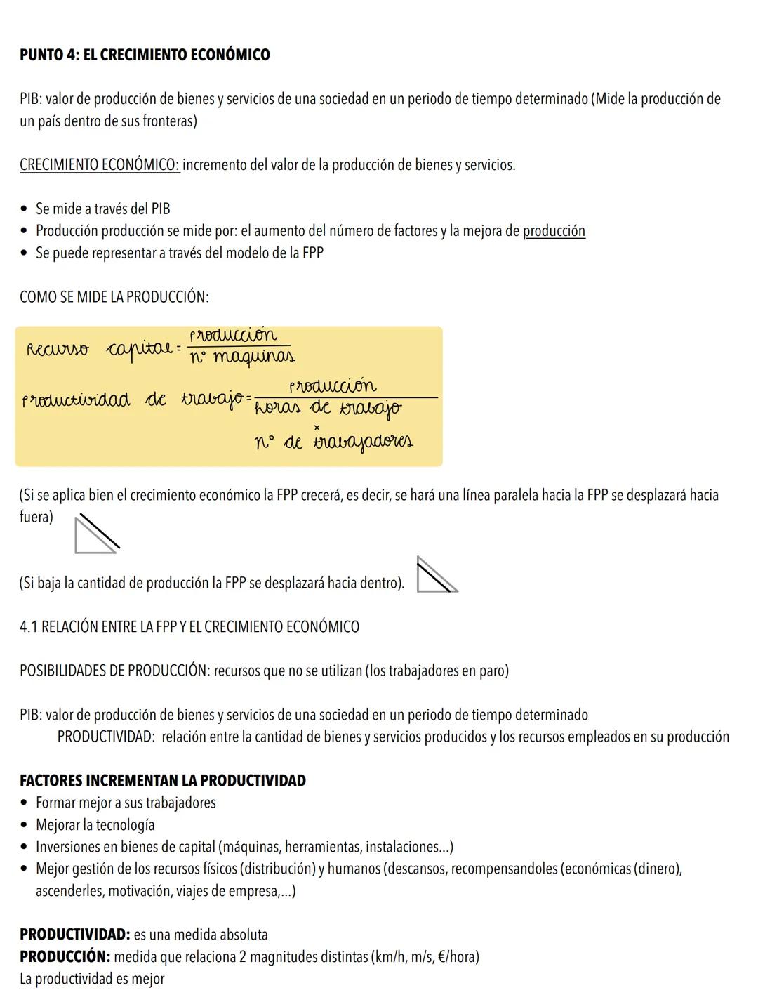 PUNTO 1: LOS FACTORES DE PRODUCCIÓN: RECURSOS NATURALES, TRABAJO Y CAPITAL.
RECURSOS PRODUCTIVOS O FACTORES DE PRODUCCIÓN: Son los elementos