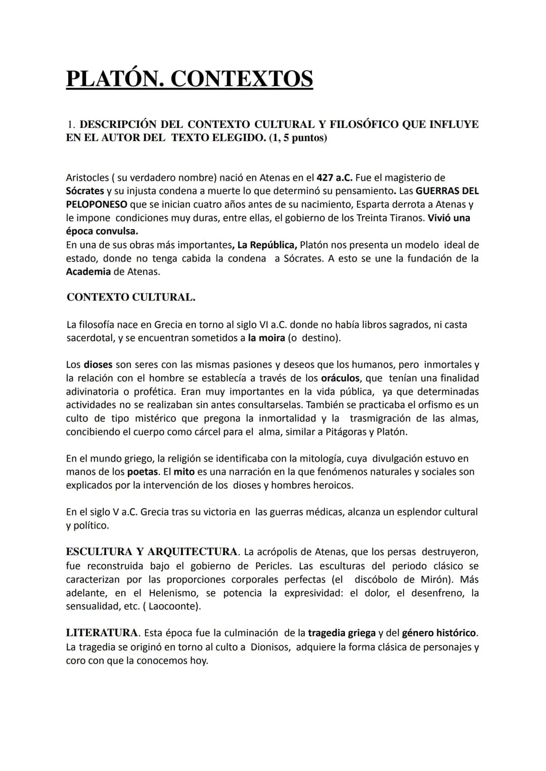 Cómo las Guerras del Peloponeso Afectaron la Filosofía de Platón y su Mundo