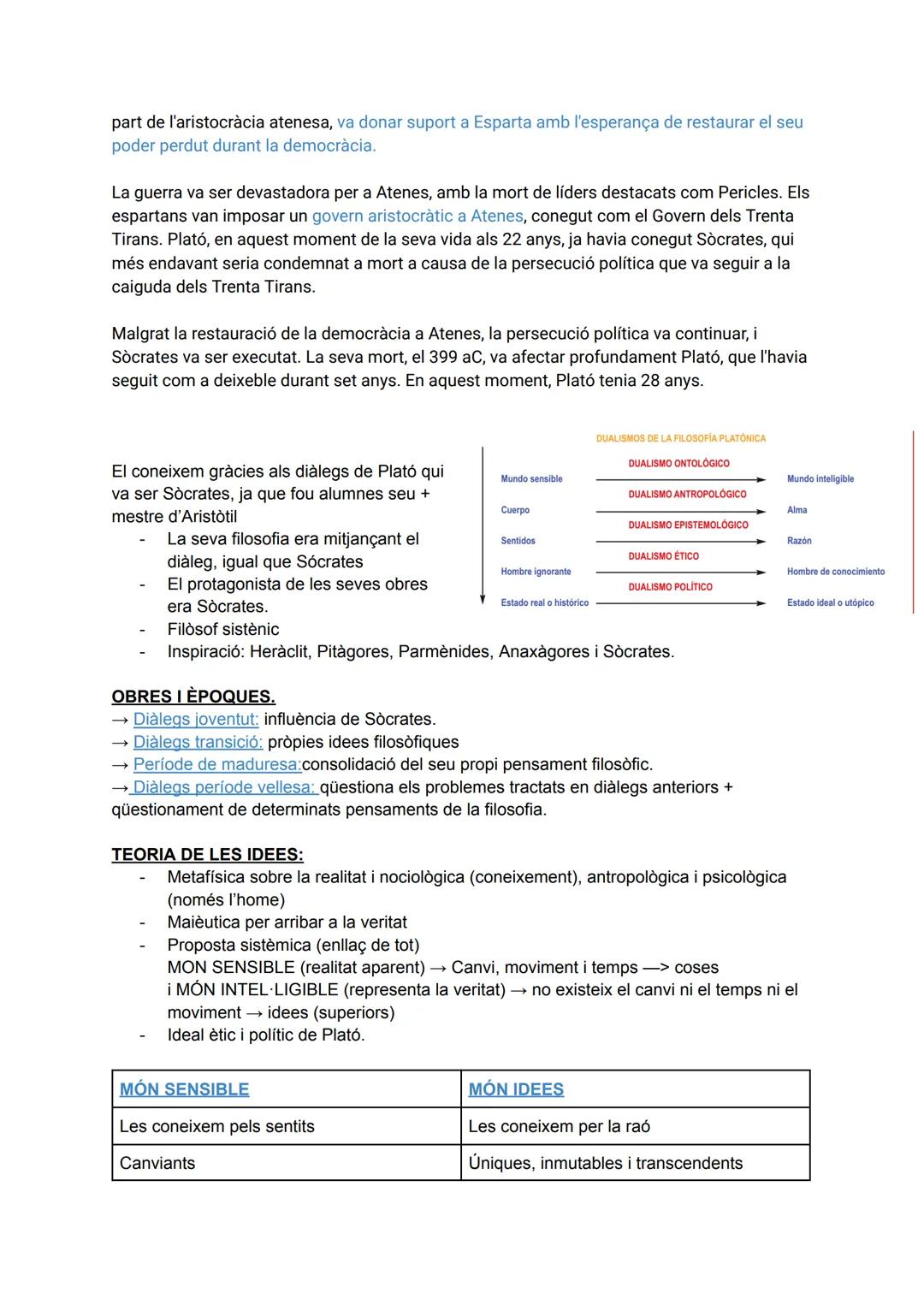 # TEMA 1: PLATÓ

ELS MITES:
- Història inventada que intenta respondre i justificar aquelles preguntes que no sabem respondre de manera raci