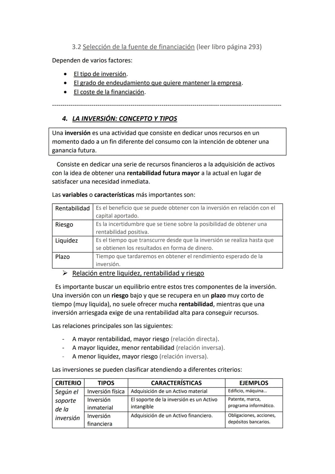 Tema 11. Area de
financiación e inversión
0. INTRODUCCIÓN
Las empresas, para poder llevar a cabo su actividad productiva, necesitan llevar
u
