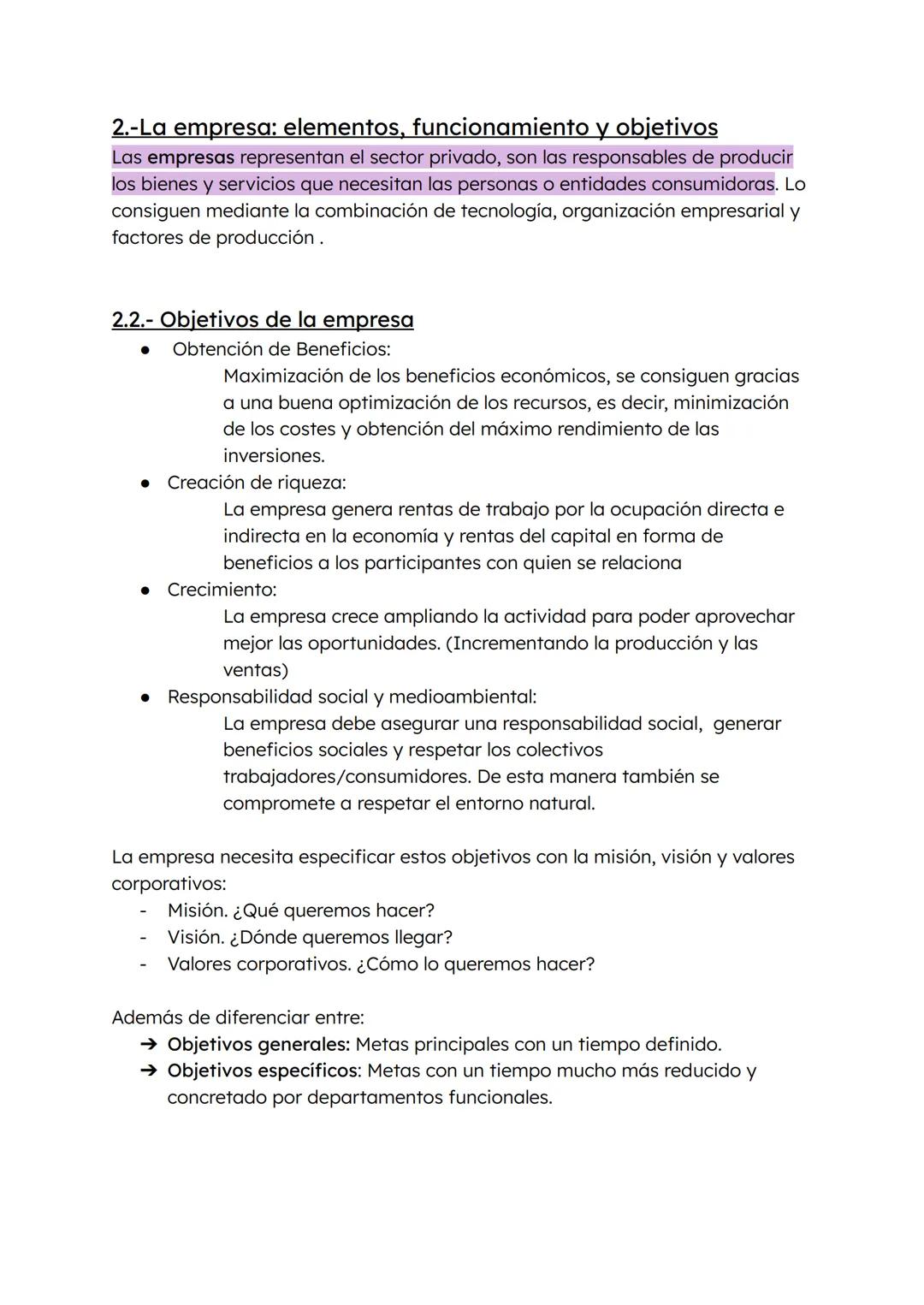Tema 1- La economía y la
empresa

1.-La actividad económica y sus agentes
La economía es la ciencia que estudia la manera de satisfacer las

