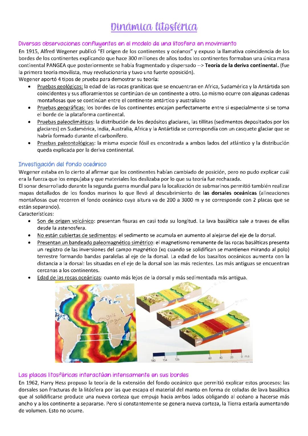 Dinámica de la Litosfera Terrestre