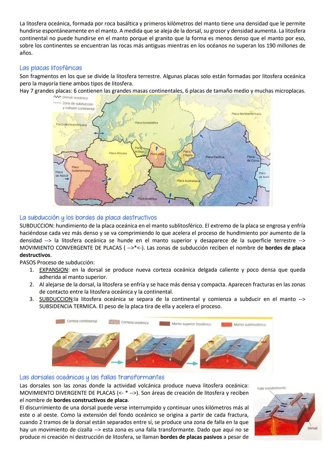 Dinámica litosférica
Diversas observaciones confluyentes en el modelo de una litosfera en movimiento
En 1915, Alfred Wegener publicó "El ori