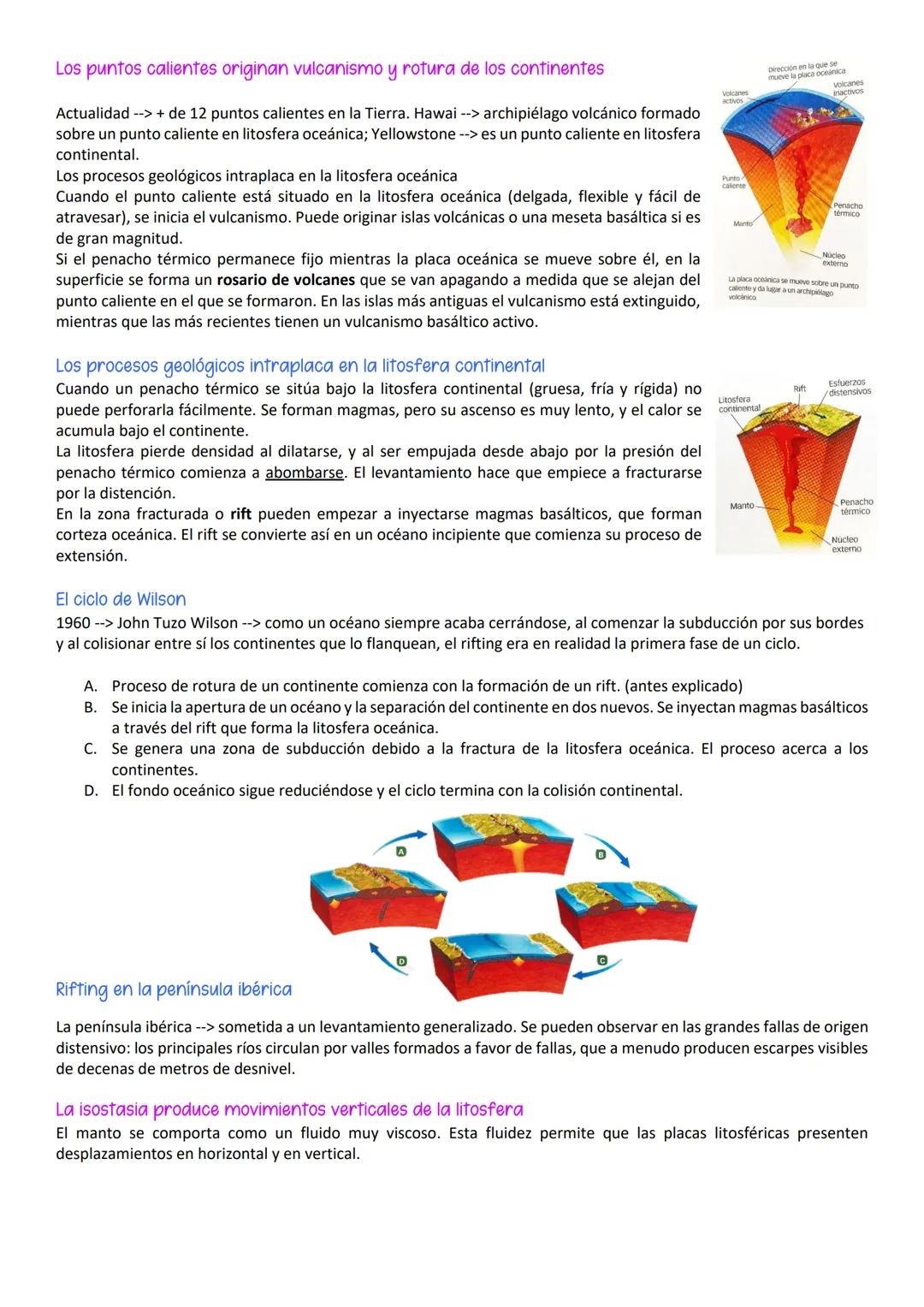 Dinámica litosférica
Diversas observaciones confluyentes en el modelo de una litosfera en movimiento
En 1915, Alfred Wegener publicó "El ori