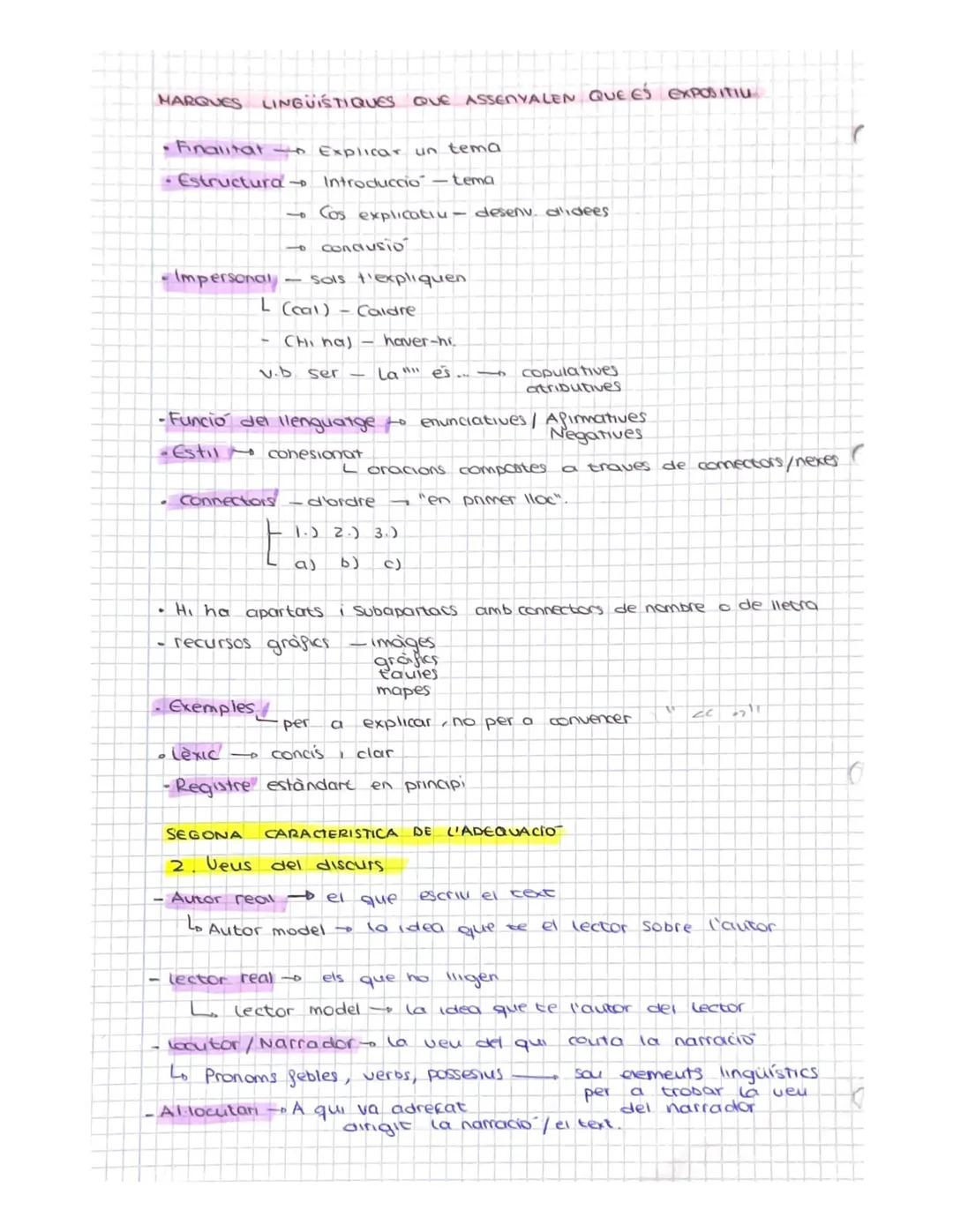 ANA
LOPEZ
- Significat d'un
text.
。
Coherencia
●
tema de que tracta
Resum - 6 linies.
• Idees 13
NO
1
O
-
• Estructura →→ Ex:
LES
-
para fra
