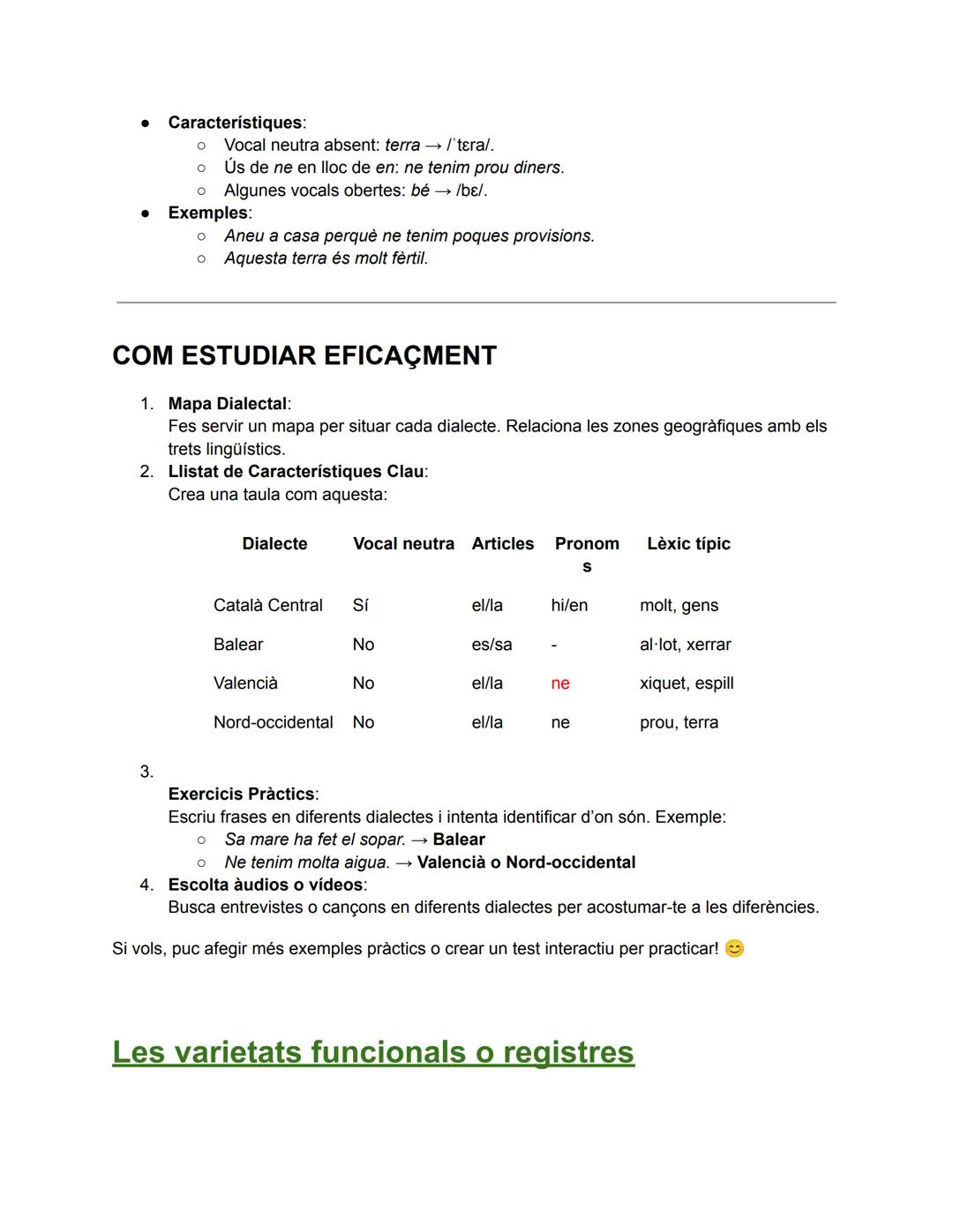 # EXAMEN CATALÀ 1 BAT

B

## Els Dialectes (UD1)

Àrea catalonoparlant - 61.000km2
més de 13.900.000 habitants, però només més de
4.500.000 