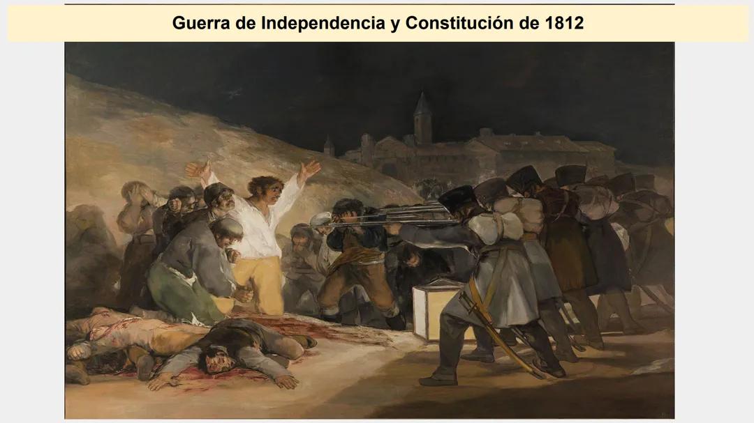 La Guerra de la Independencia: Presentación para Selectividad