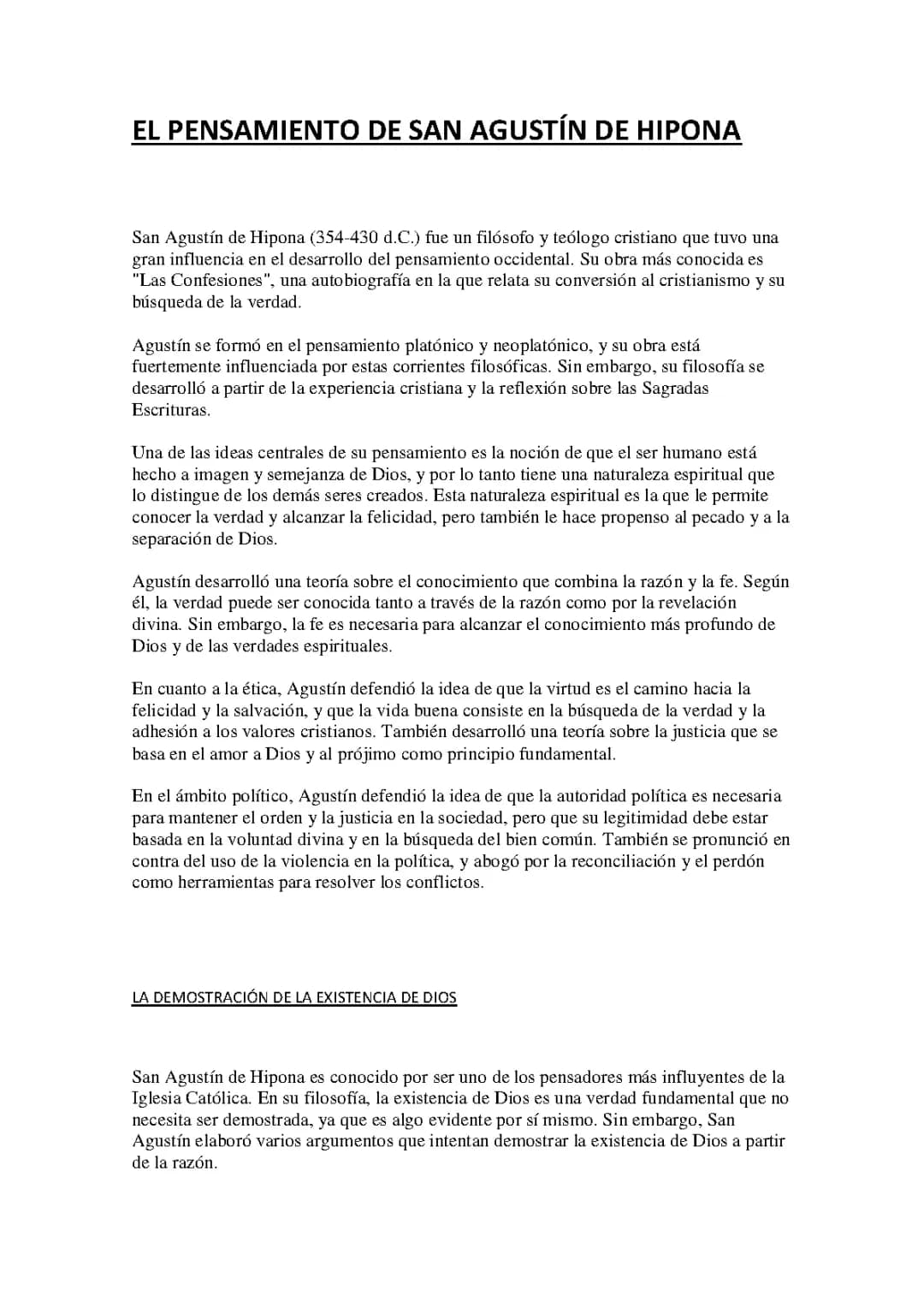 San Agustín de Hipona: Biografía, Filosofía y Frases