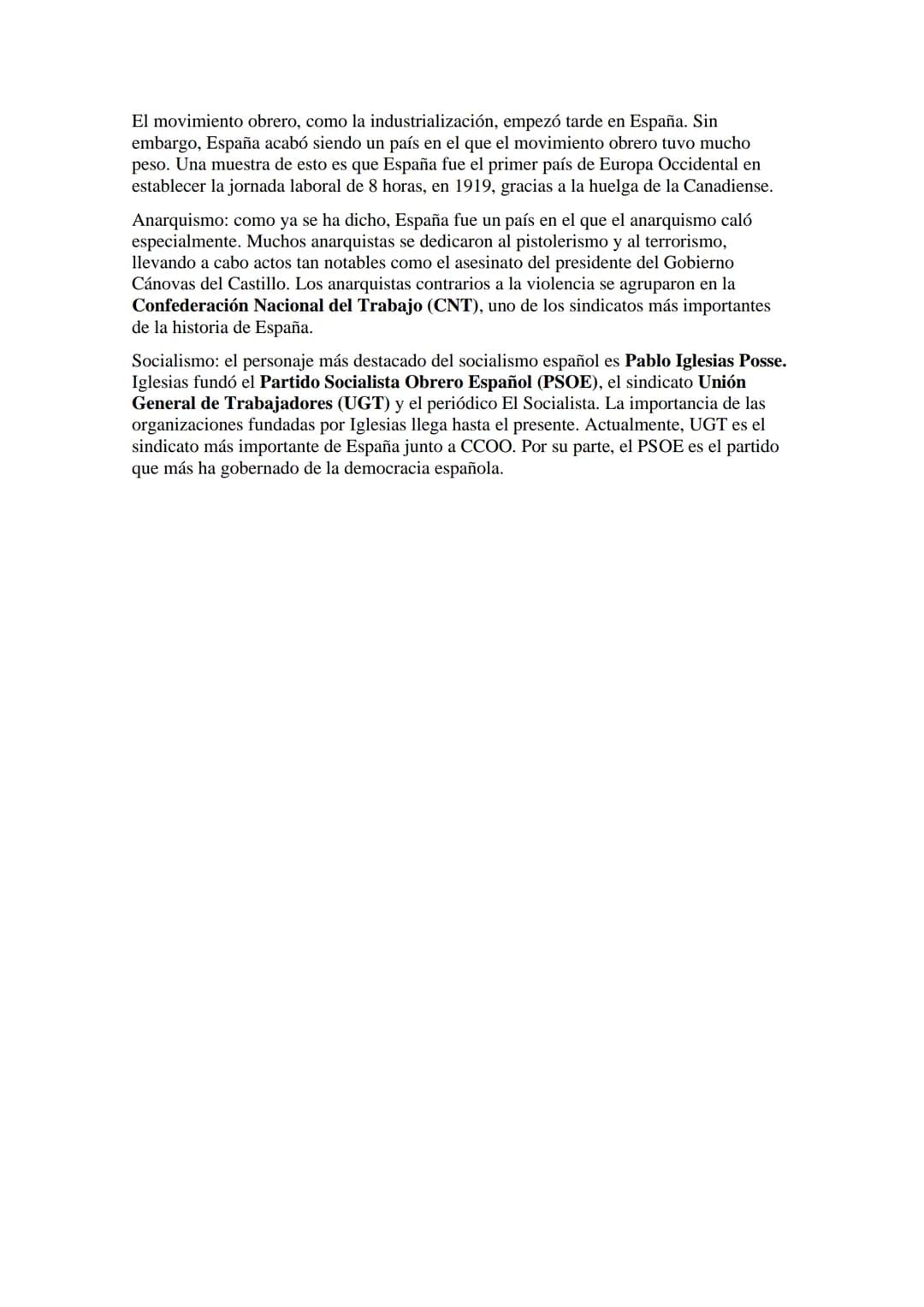 El movimiento obrero
Introducción
A mediados del siglo XVIII, se inicia la Revolución Industrial en Inglaterra. Con la
aparición de las fábr