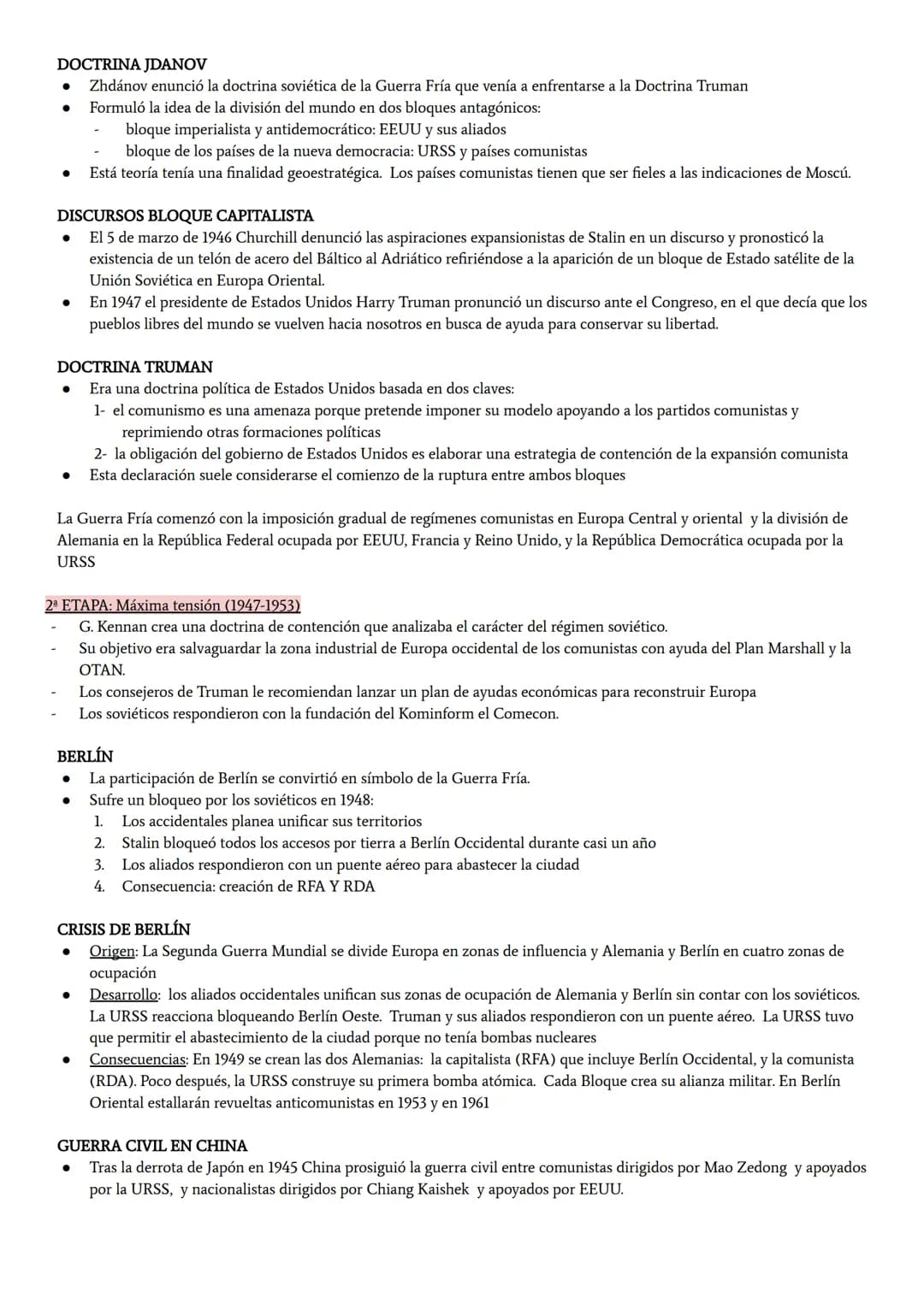 HISTORIA
1º Origen
La liberación de Europa central y del este por la URSS abrió la posibilidad de imponer regímenes al estilo soviético en d