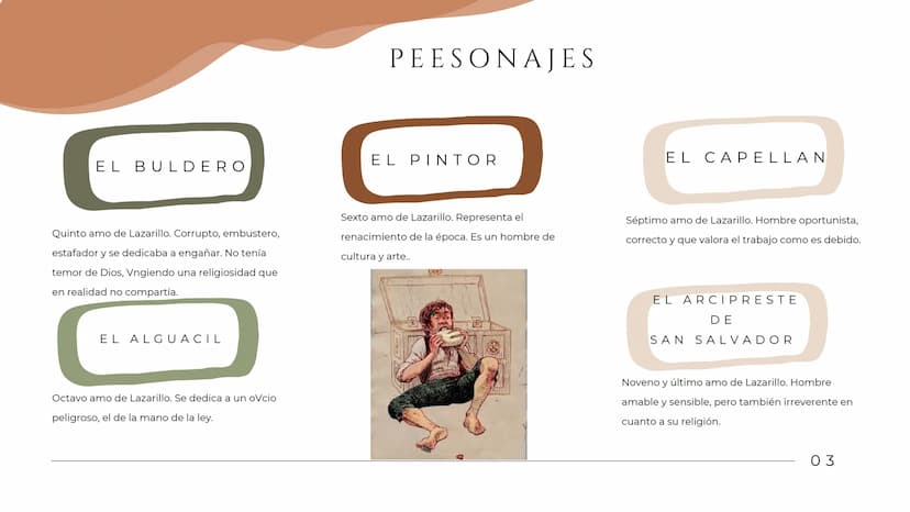 LAZARILLO DE
TORMES RESUMEN
La novela cuenta la vida de un niño
llamado Lázaro que al principio era
inocente, pero se convirtió en
pícaro pa