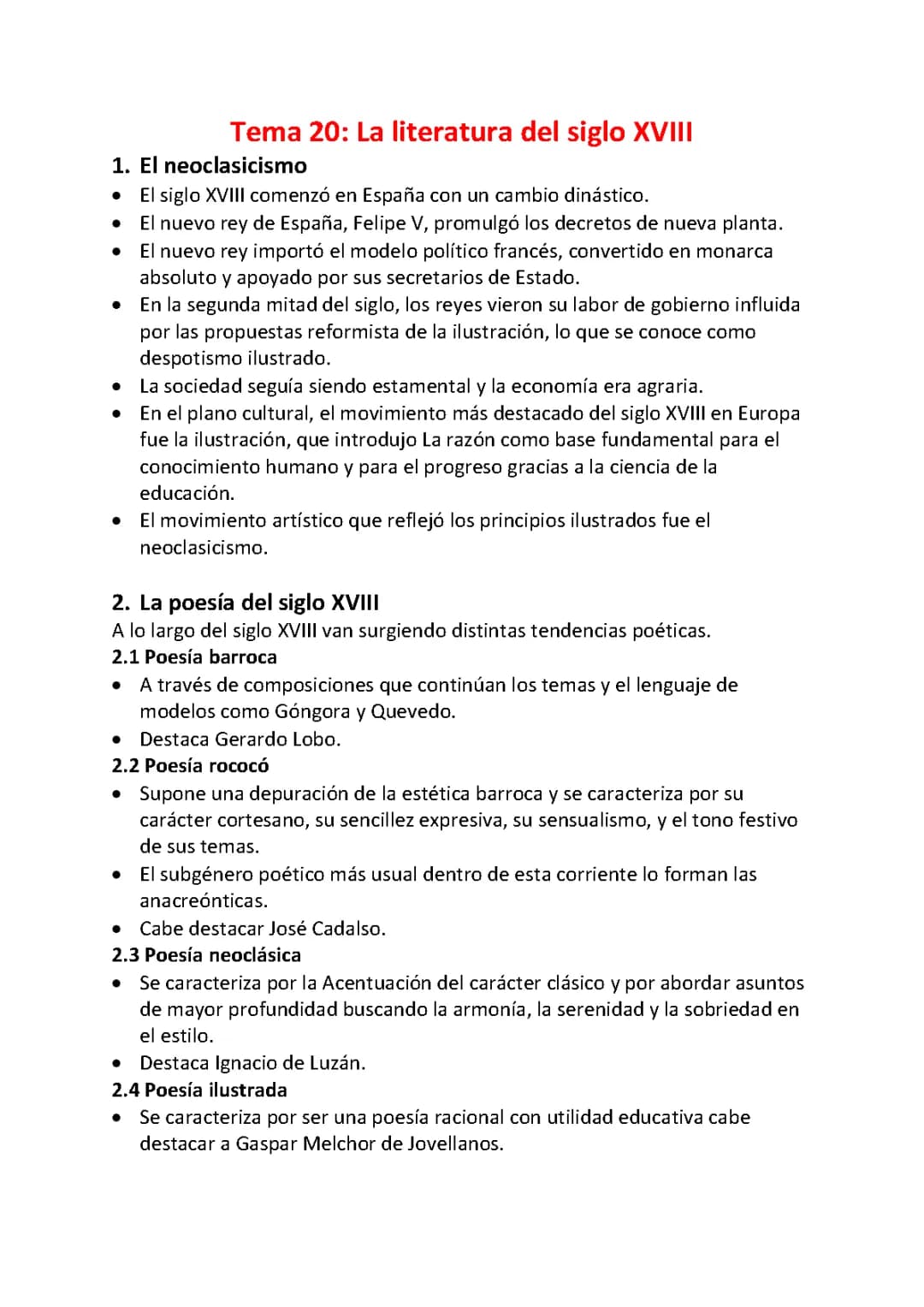 Neoclasicismo y romanticismo