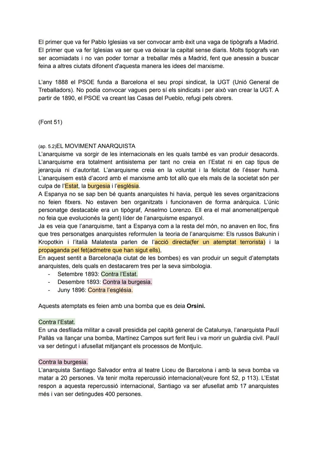 LA RESTAURACIÓ. DE L'INICI AL "DESASTRE" (1875-1898)
(ap. 1)ELS FETS POLÍTICS
Hi havia la 1ª República (feb. 1873 des. 1874). Però el 29 de 