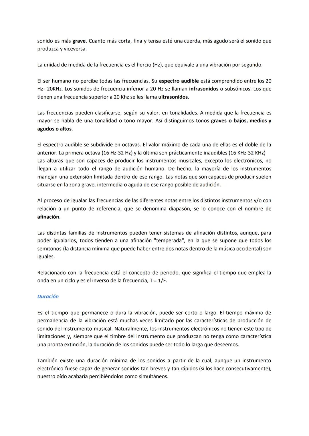 Unidad de trabajo 4
Lenguaje musical
4.1 El sonido: Física, percepción, música.
4.2 Cualidades del sonido.
4.3 Elementos del lenguaje musica