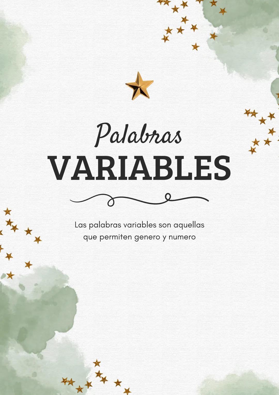 # Categorias
gramaticales

TIPOS DE PALABRAS # Palabras variables

Cuales son?

Que los diferencia.

Mas diferencias

*   Sustantivo
*   Adj