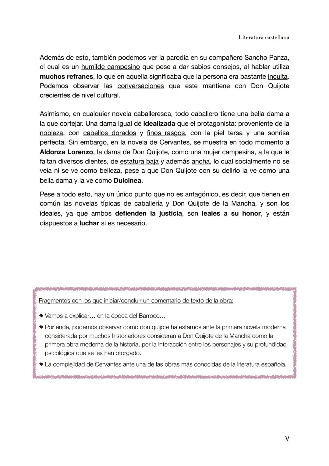 Don Quijote de la Mancha CONTEXTO HISTÓRICO
Literatura castellana
La primera parte de Don Quijote se publica en 1605, con lo cual estamos en