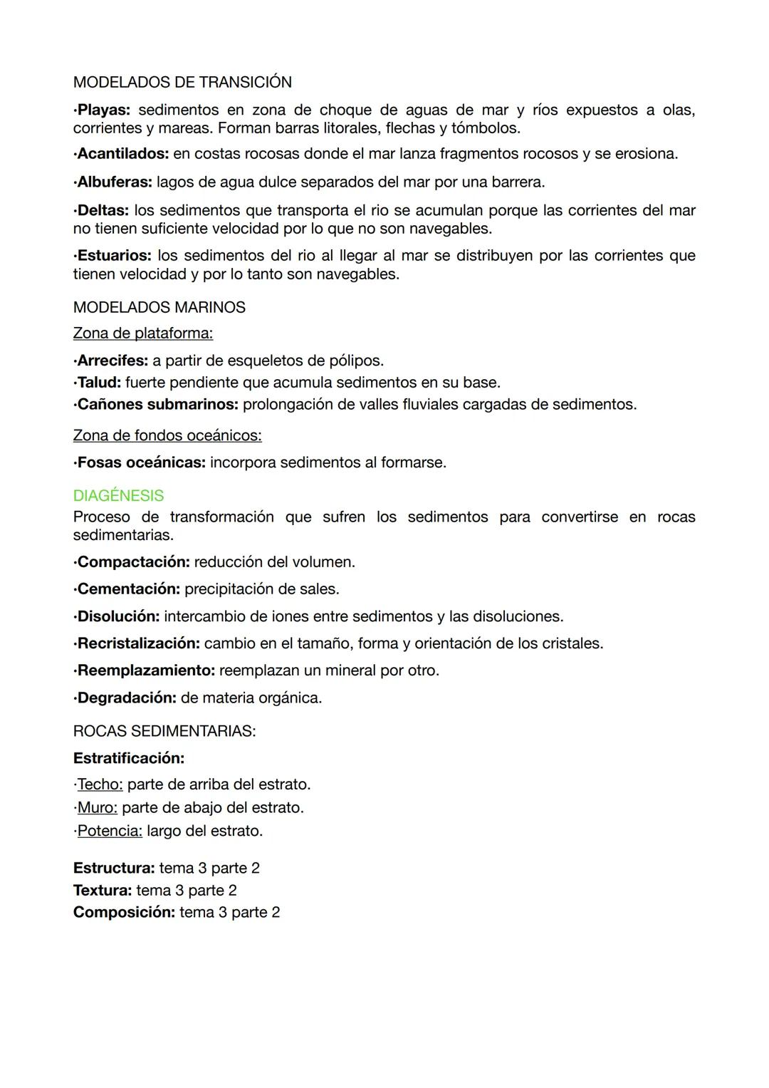 EXAMEN BIOLOGÍA TEMA 5

PROCESOS GEODINÁMICOS EXTERNOS
Los agentes geológicos externos (agua, viento, atmósfera y seres vivos) producen la
d