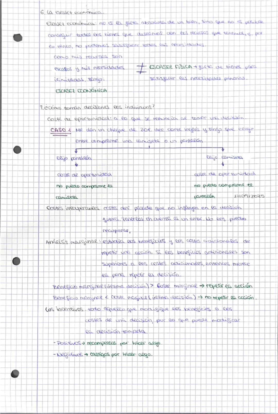# Tema 1

1. ¿Qué en la economia?
1210912025
Economia ciencia que estaria como adminisver unos recurICA que son
escasos para satisfacer ea m