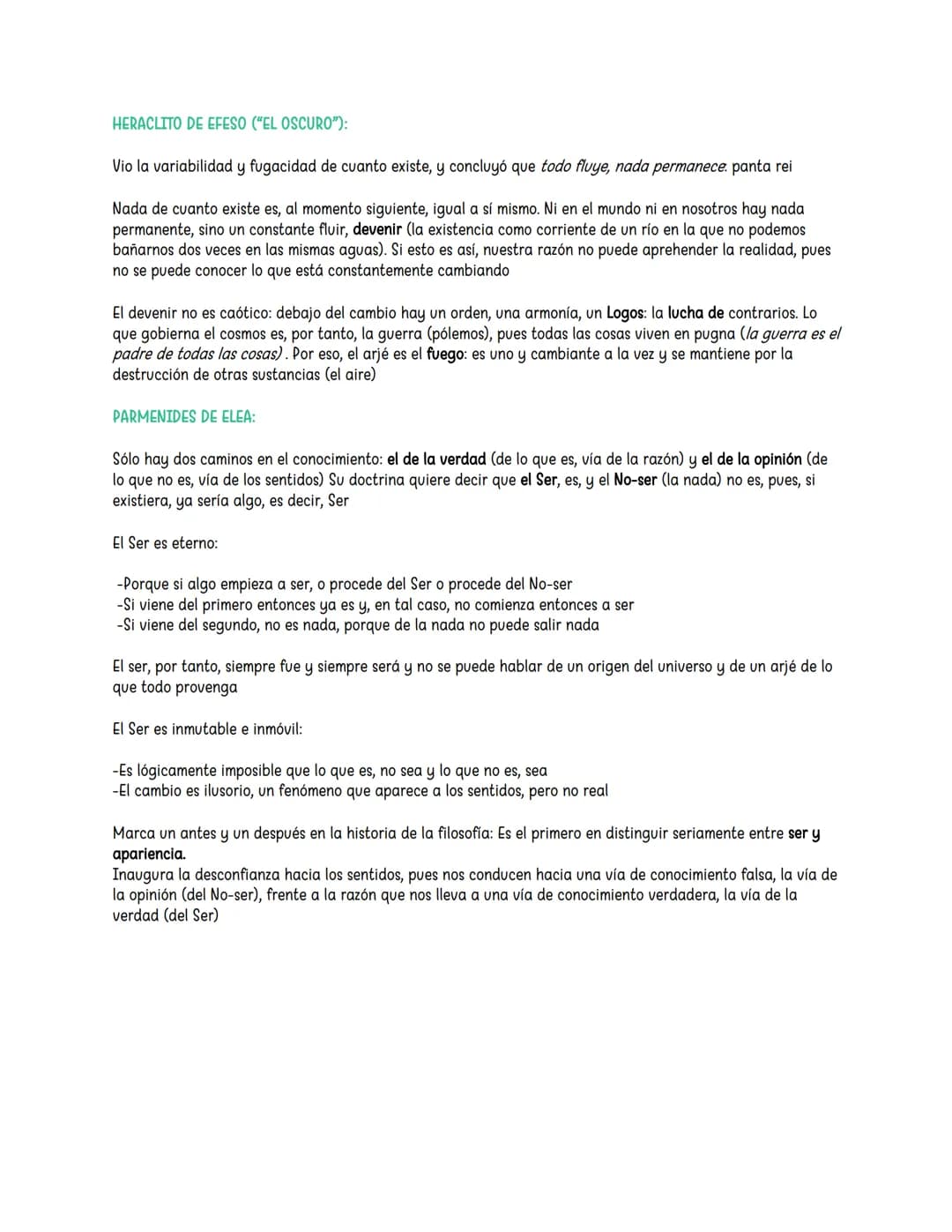 Los Presocraticos
¿QUIÉNES SON?
Es un grupo de filósofos anteriores a Sócrates, con los que se inicia la Filosofía. Protagonizan el llamado 