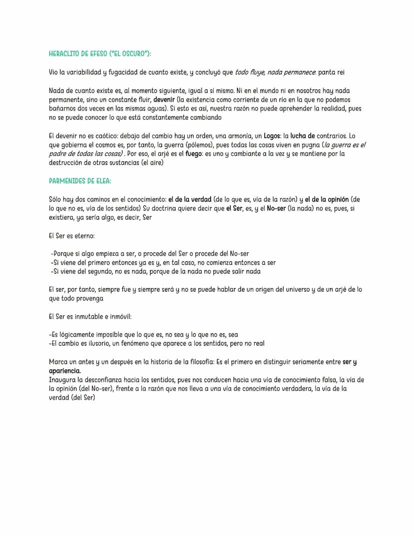 Los Presocraticos
¿QUIÉNES SON?
Es un grupo de filósofos anteriores a Sócrates, con los que se inicia la Filosofía. Protagonizan el llamado 