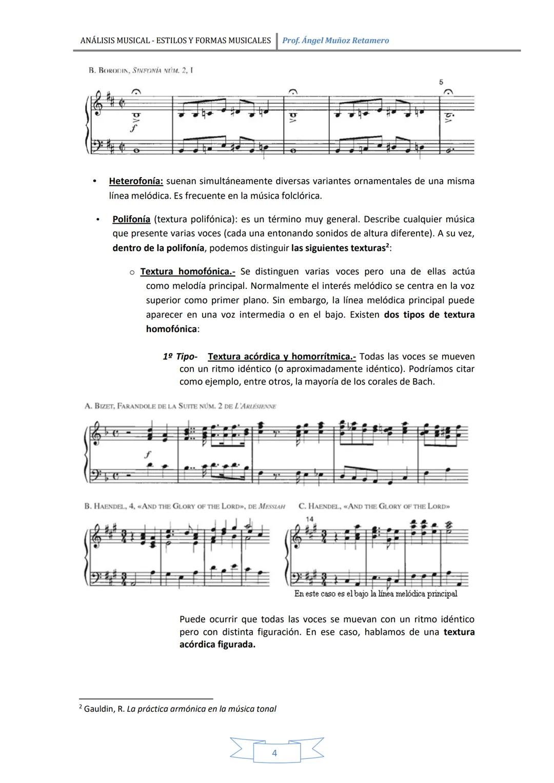 ANÁLISIS MUSICAL - ESTILOS Y FORMAS MUSICALES Prof. Ángel Muñoz Retamero
CAPÍTULO 1: CONCEPTOS GENERALES
EL ANÁLISIS...
LOS GÉNEROS MUSICALE