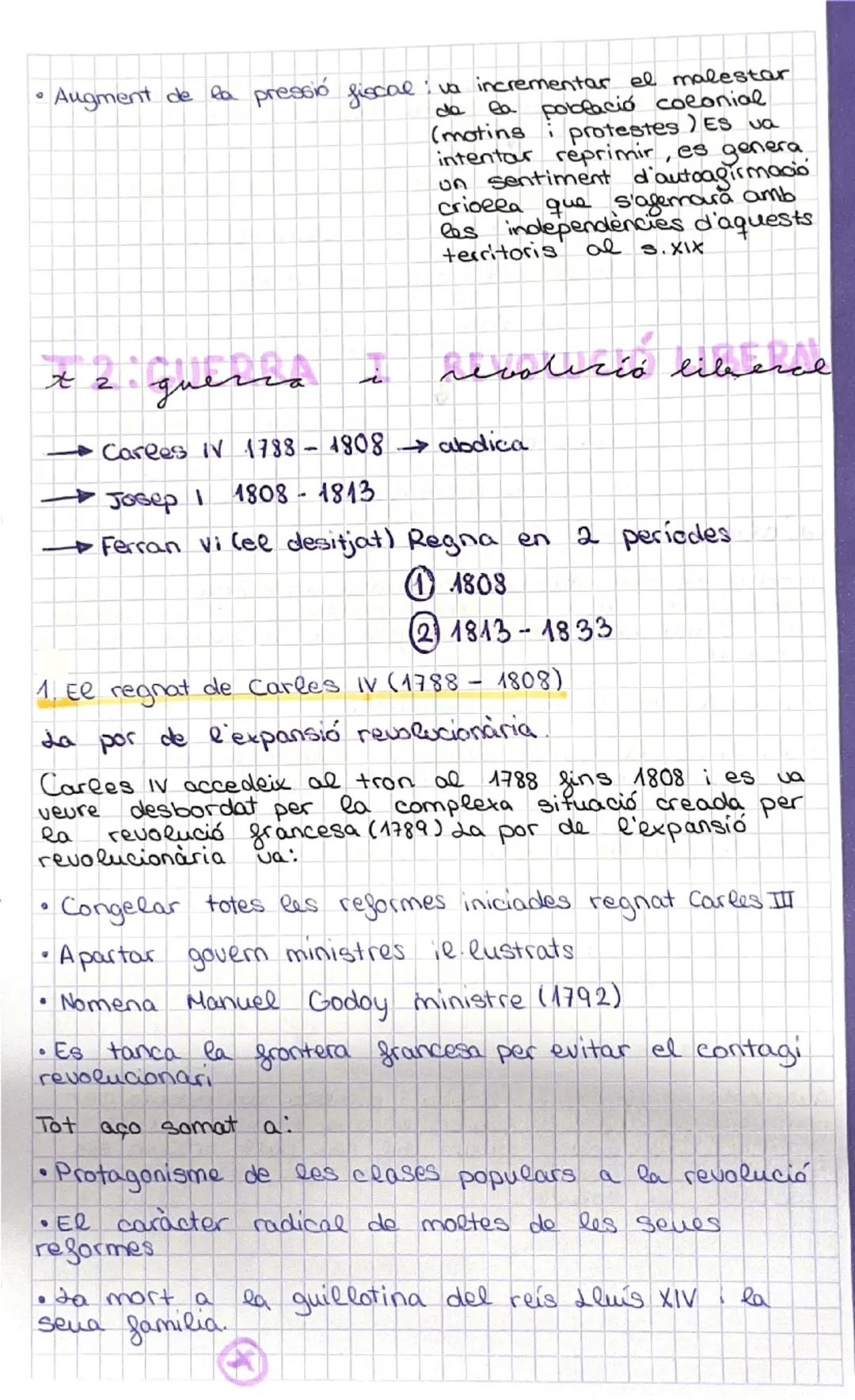 - Augment de la pressió fiscal va incrementar el malestar
da ea de la població colonial
(motins i protestes) Es va
intentar reprimir, es gen