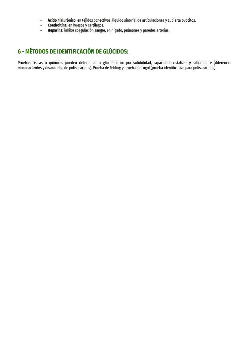 1- CARACTERÍSTICAS GENERALES Y CLASIFICACIÓN:
También llamados hidratos de carbono (Cn(H20)m), son moléculas orgánicas contienen C, H y O. L
