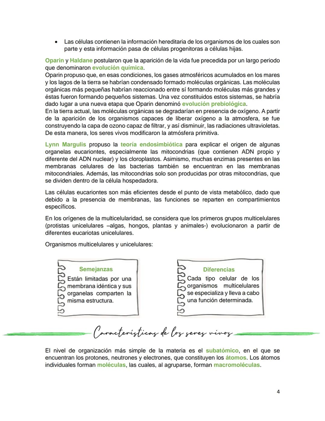 Generalidades de los
fenómenos biologicos
El universo comenzó, según teorías actuales, con una gran explosión o "Big Bang". Antes
de esta ex