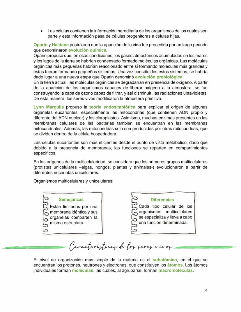 Generalidades de los
fenómenos biologicos
El universo comenzó, según teorías actuales, con una gran explosión o "Big Bang". Antes
de esta ex