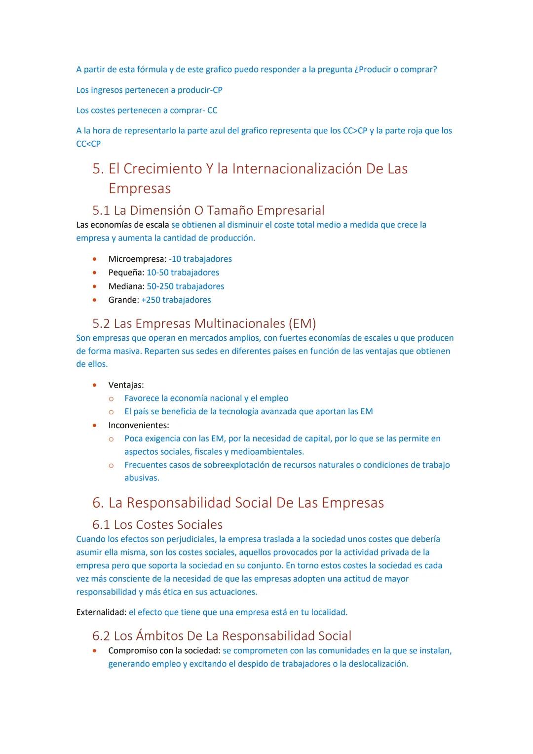 --- OCR Start ---
Contenido
Tema 4 ¿Cómo Funcionan Las Empresas?
.3
Funciones Y Objetivos De Las Empresas....
1.
...3
Especialización Y Nece