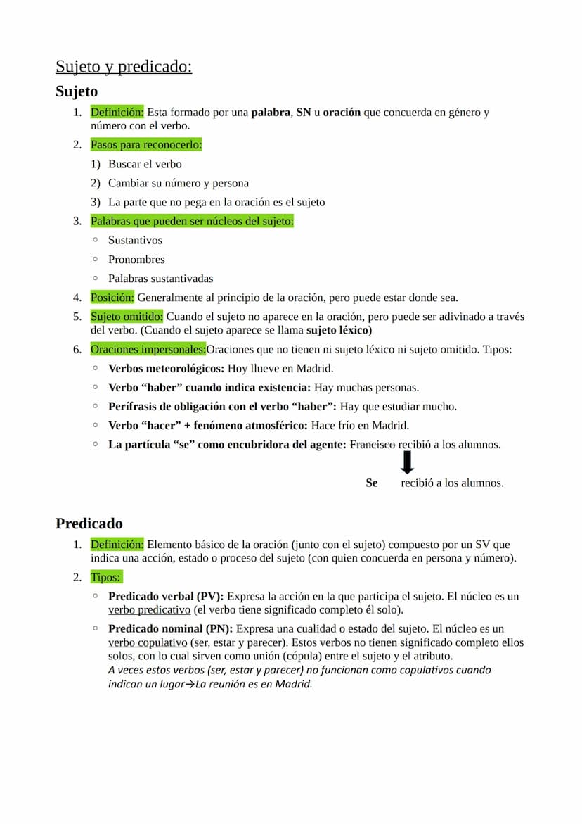 Enunciado:
La unidad mínima de comunicación que transmite una información. Clasificación de los
enunciados:
Según si tiene o no tiene verbo: