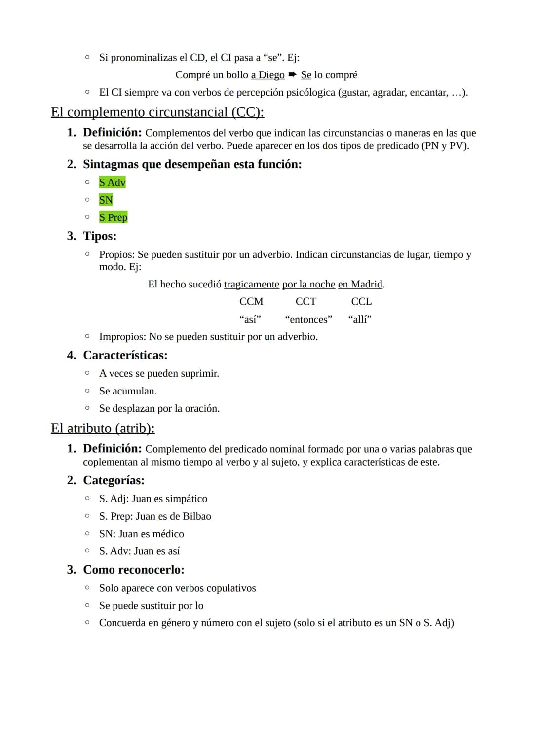 Enunciado:
La unidad mínima de comunicación que transmite una información. Clasificación de los
enunciados:
Según si tiene o no tiene verbo: