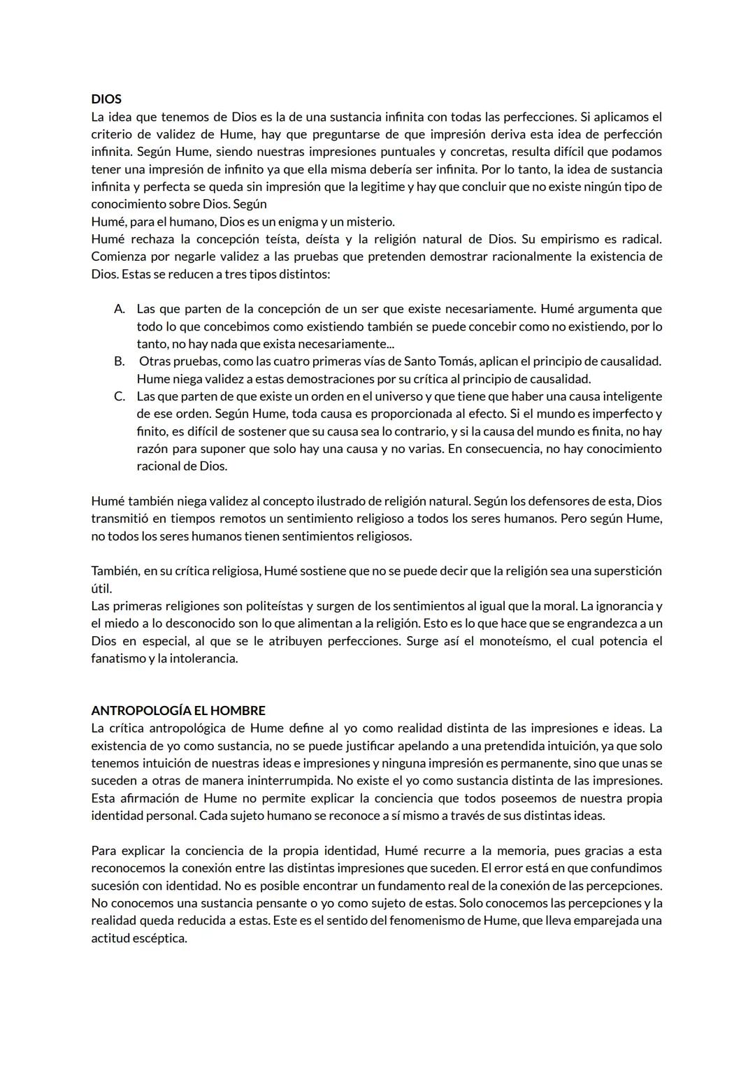 # HUME

EL CONOCIMIENTO

Para Hume todos nuestros contenidos mentales son percepciones y todas las percepciones provienen de
la experiencia 