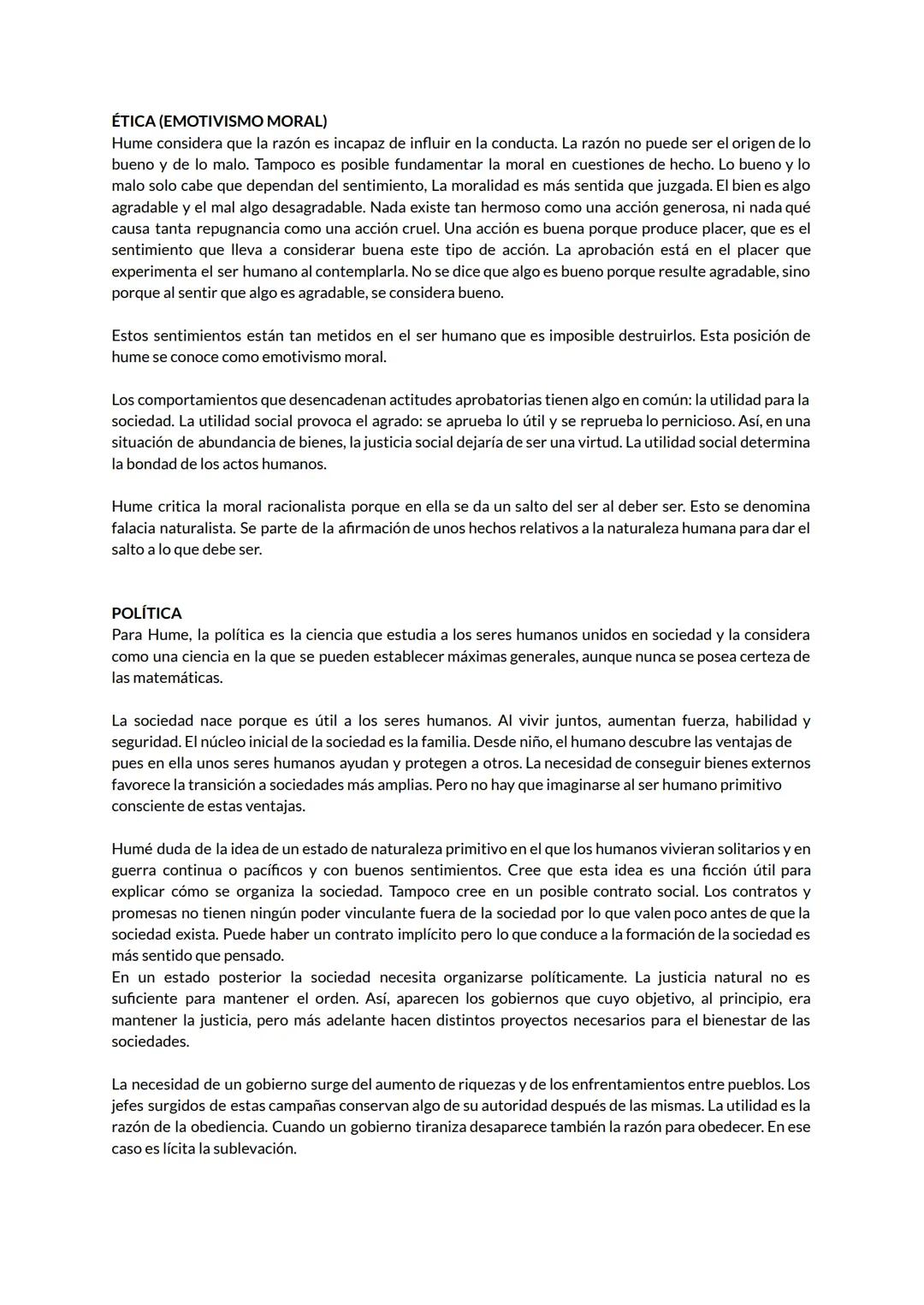 # HUME

EL CONOCIMIENTO

Para Hume todos nuestros contenidos mentales son percepciones y todas las percepciones provienen de
la experiencia 